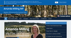 Desktop Screenshot of amandamilling.com