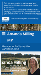 Mobile Screenshot of amandamilling.com